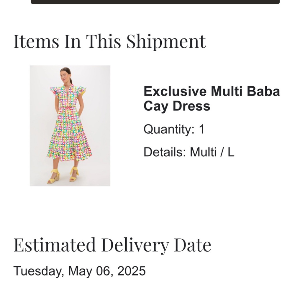 CeliaB multicolor Ruffled Midi dress - Picture 2 of 3
